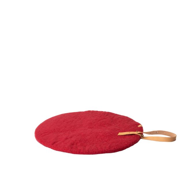 Hovedbilde Sitting pad  Ø40 - Warm red 